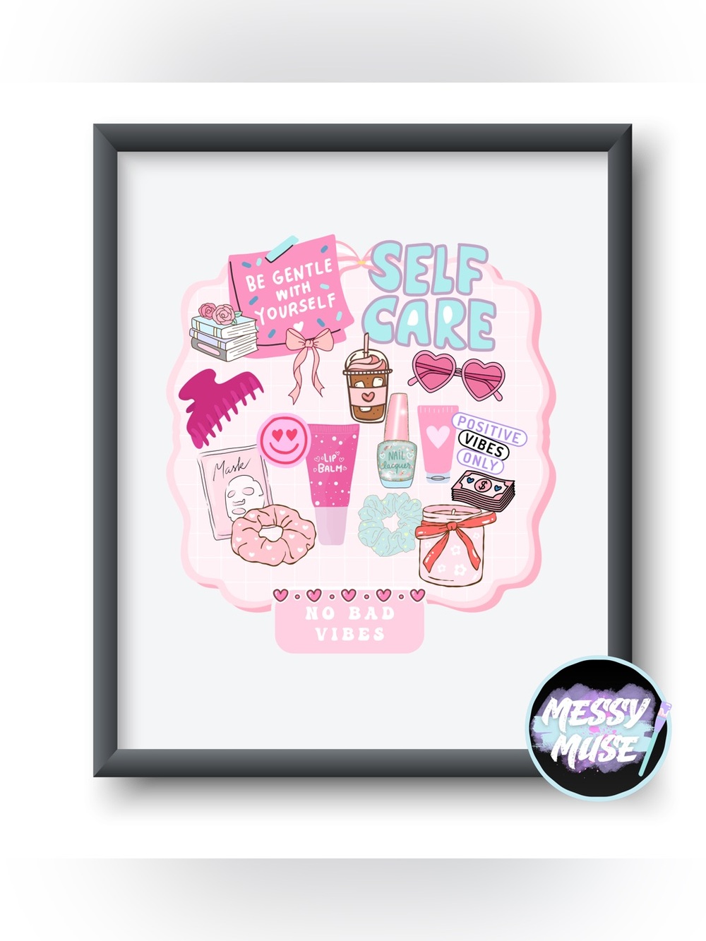 8.5x11 Wall Art Print | Handmade Home Decor | Ready to Frame Art Print